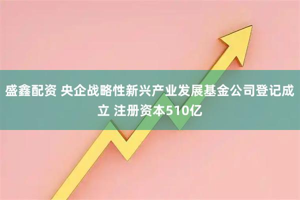 盛鑫配资 央企战略性新兴产业发展基金公司登记成立 注册资本510亿